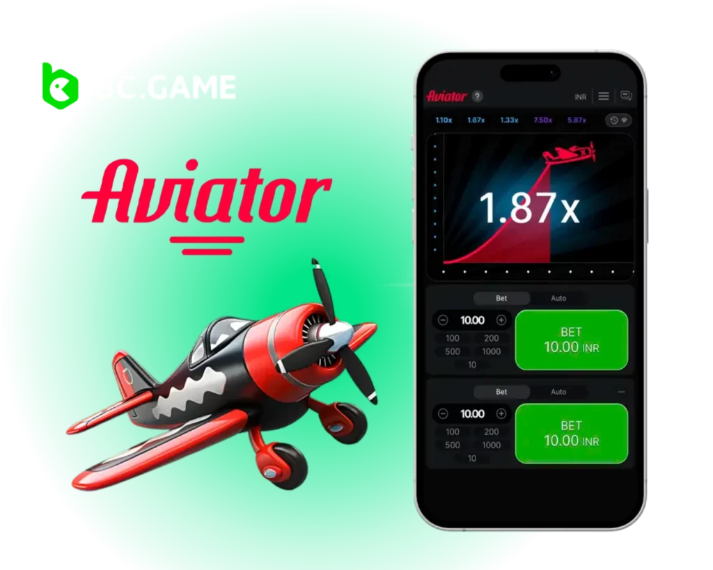 BC.Game पर Aviator खेलें।